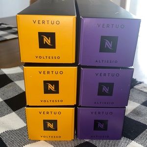 Nespresso Vertuo Capsules 30 Voltesso, 30 Altissio